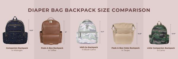 Diaper Bag Backpack Comparisons