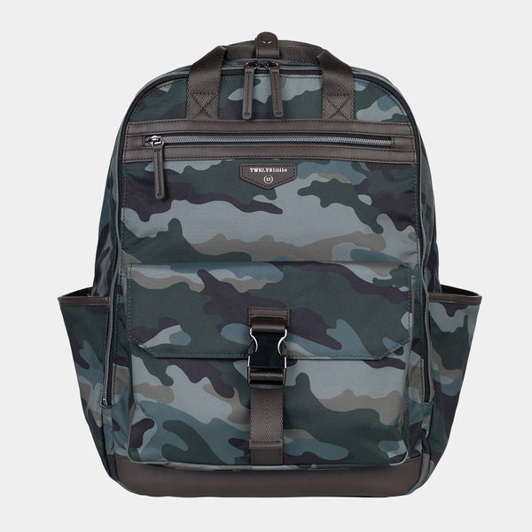 Unisex Courage Diaper Bag Backpack in Camo Print 2.0