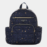 Little Companion Diaper Bag Backpack in Midnight Print 2.0