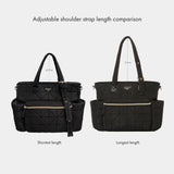 Carry Love Diaper Bag Tote in Black 3.0