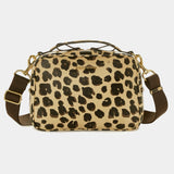 Luxe Diaper Clutch in Leopard Print