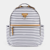 Midi-Go Diaper Bag Backpack in Stripe