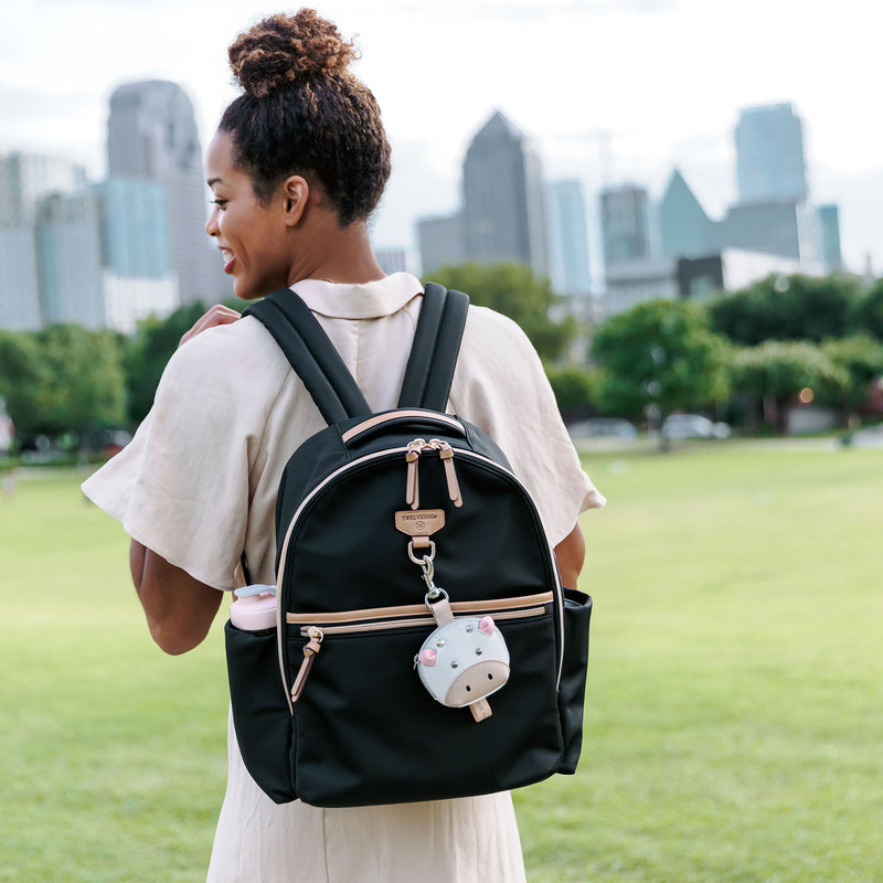 Midi-Go Diaper Bag Backpack in Black/Tan *SOLD OUT, BUT AVAILABLE ON AMAZON*